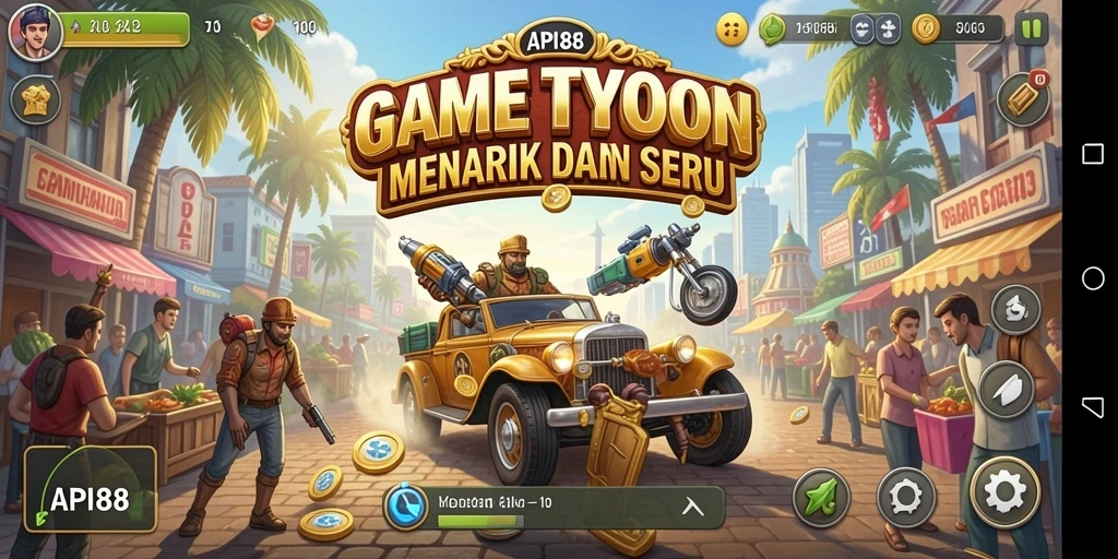 Tampilan menarik gameplay Tycoon di API88.