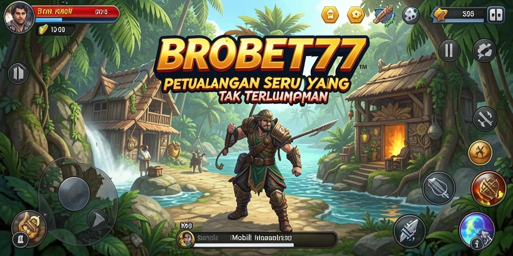 Tangkapan layar bermain <strong>BROBET77</strong> yang menunjukkan aksi menantang dalam petualangan.