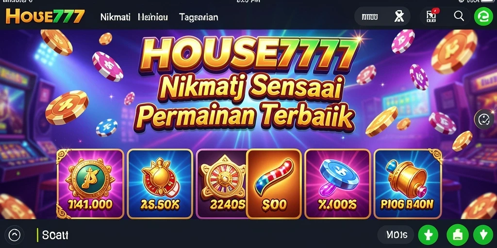 Gameplay menarik HOUSE777 dengan grafis slot yang memukau.