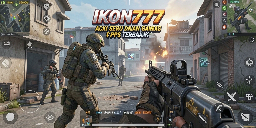 Tampilan gameplay menakjubkan dari IKON777 dengan aksinya yang mendebarkan.