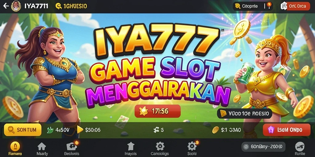 Tampilan menarik dari gameplay Slot di IYA777.